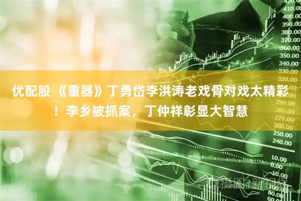 优配股 《重器》丁勇岱李洪涛老戏骨对戏太精彩！李乡被抓案，丁仲祥彰显大智慧